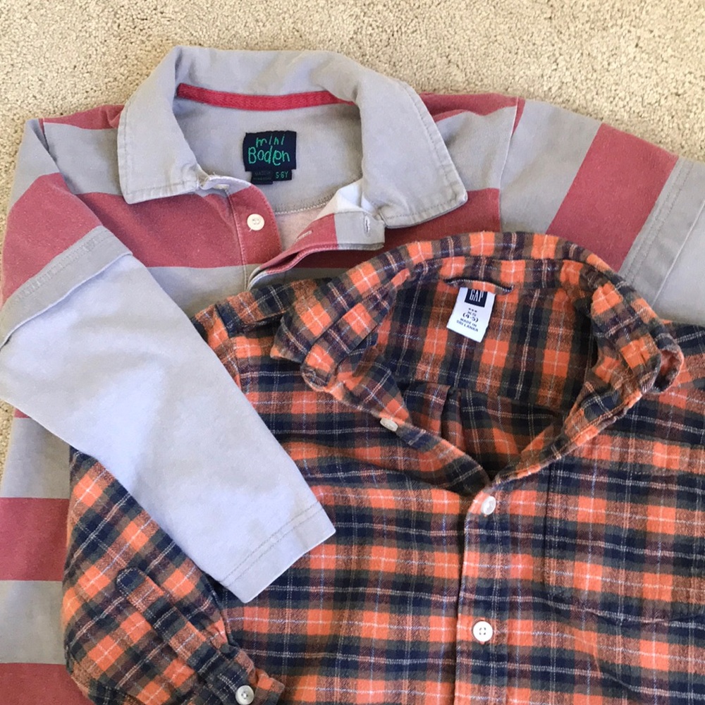 Boden & Gap boys shirt bundle